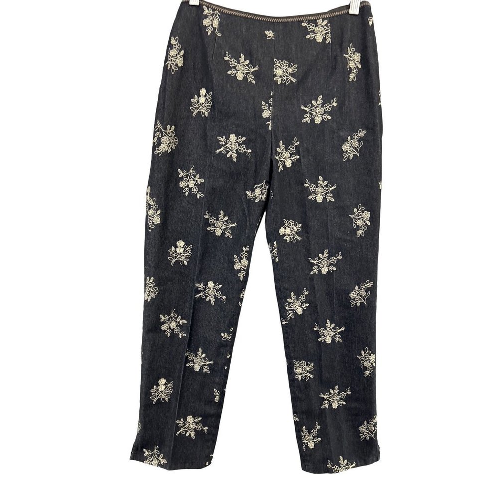 Ann Taylor Embroidered Women's Petite Pants Size 6P